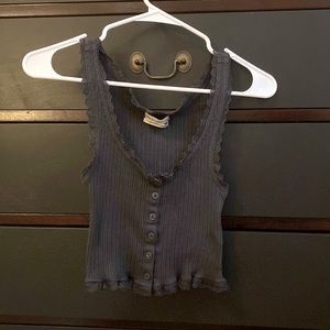 Urban Outfitters, size S, dark grey tank top